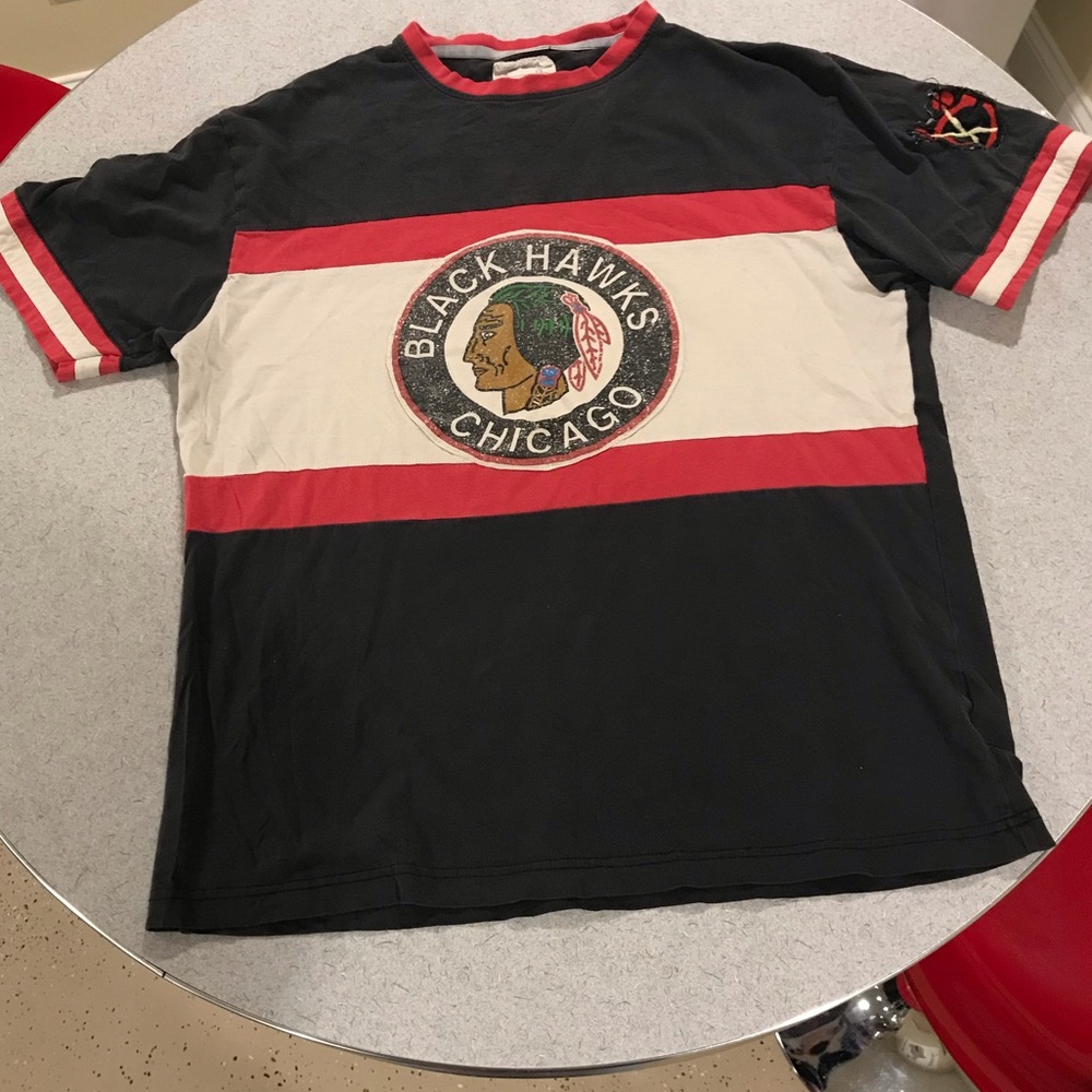 Vintage Style Chicago Blackhawks Shirt